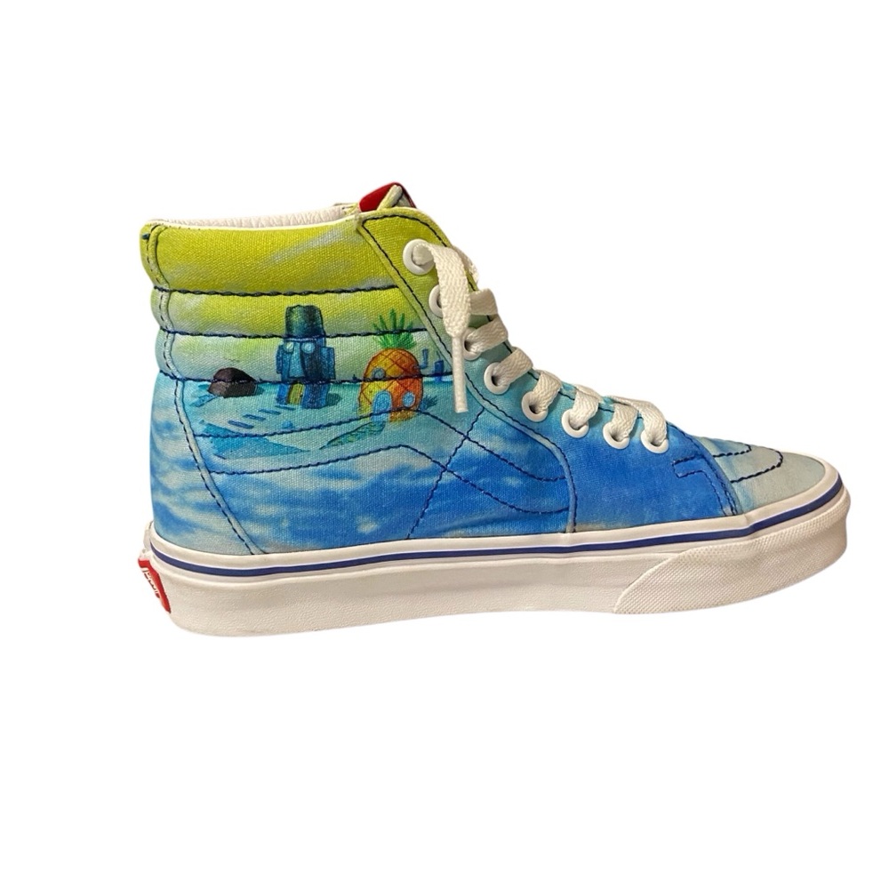 Vans X Spongebob Sk8 Imagination Sneakers Limited Edition Rainbow - Picture 9 of 16